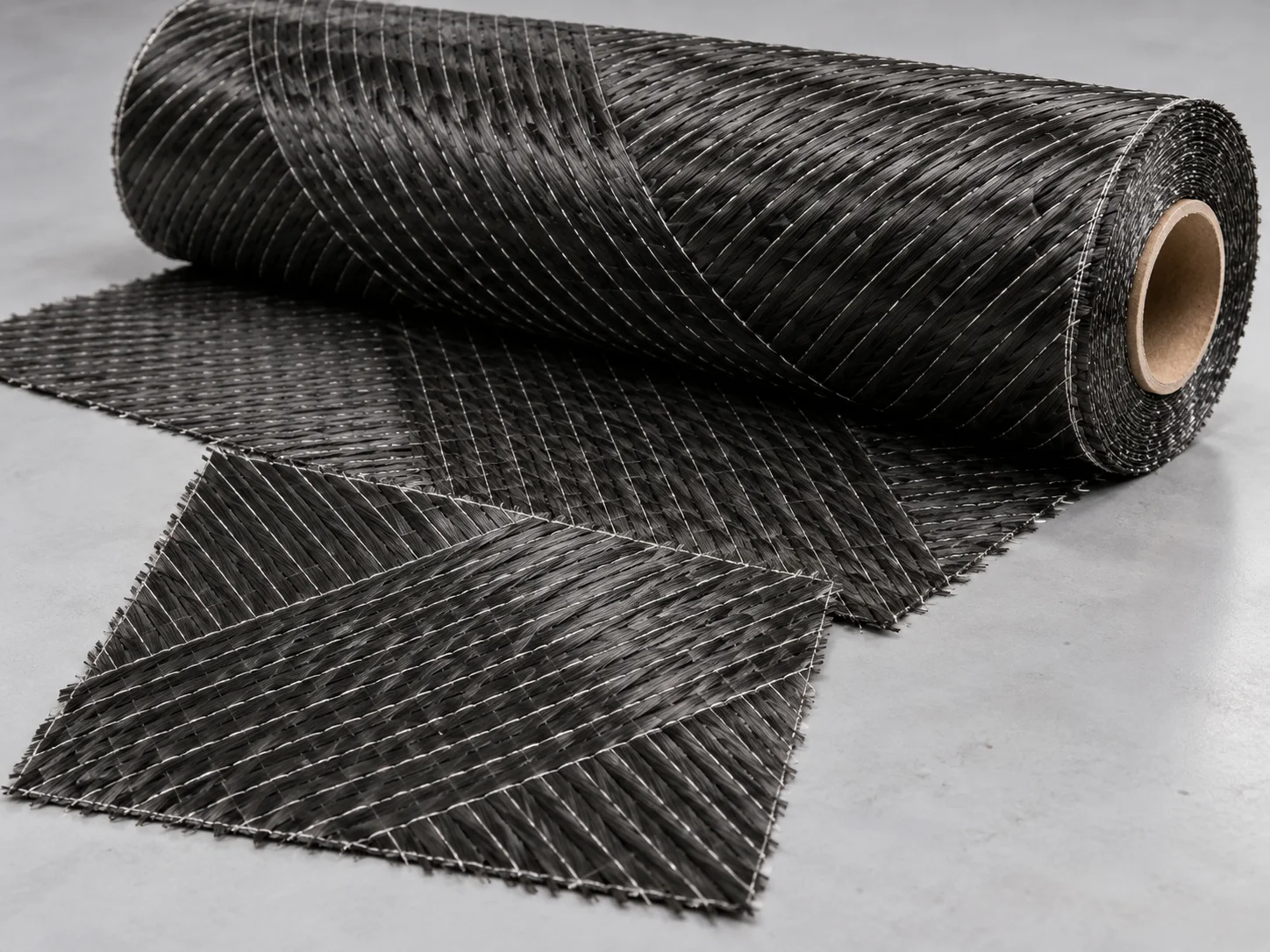 Biaxial ±45° Karbon Elyaf Kumaş 400 GSM — temsili ürün görseli