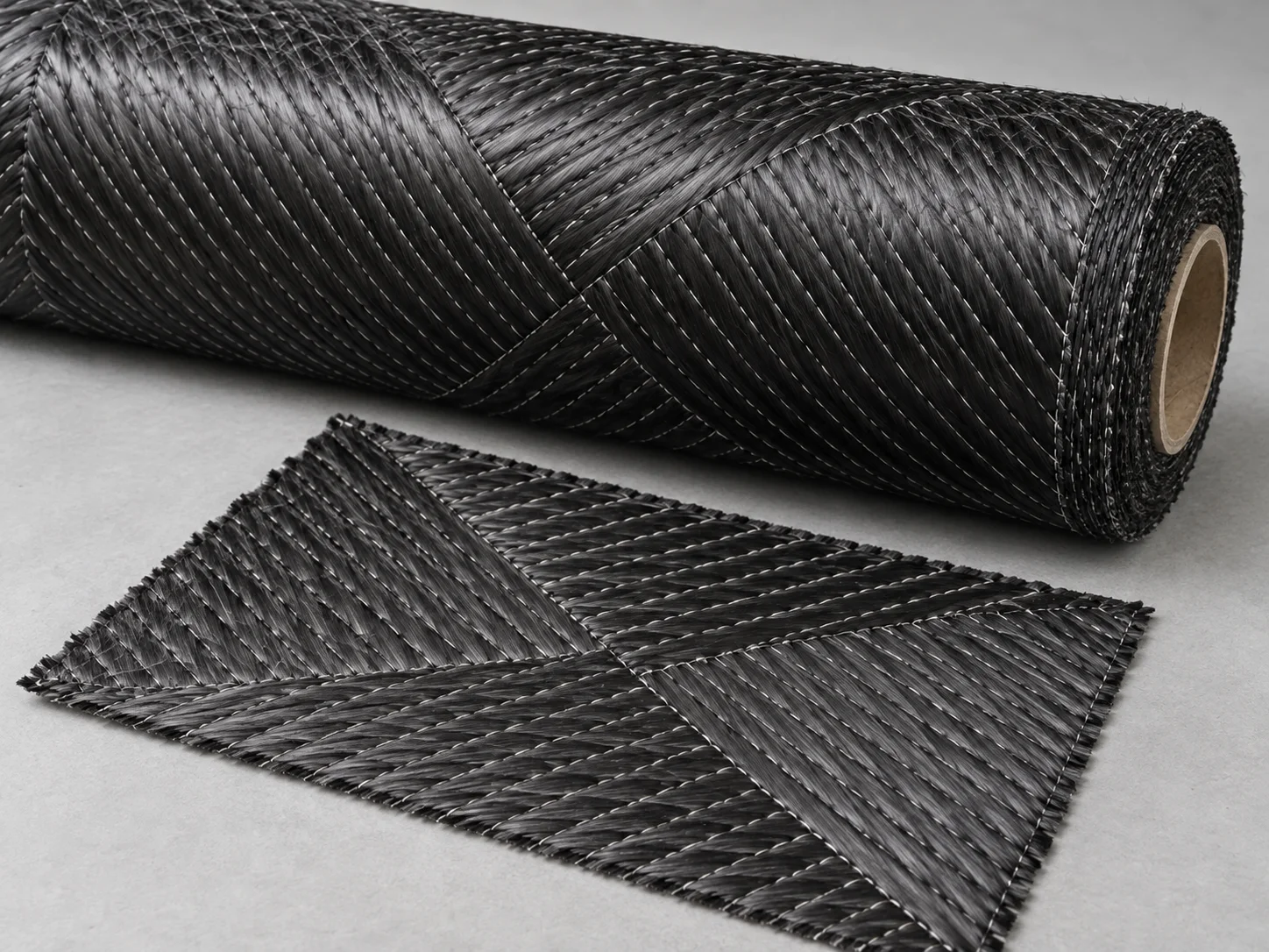 Biaxial ±45° Karbon Elyaf Kumaş 600 GSM — temsili ürün görseli