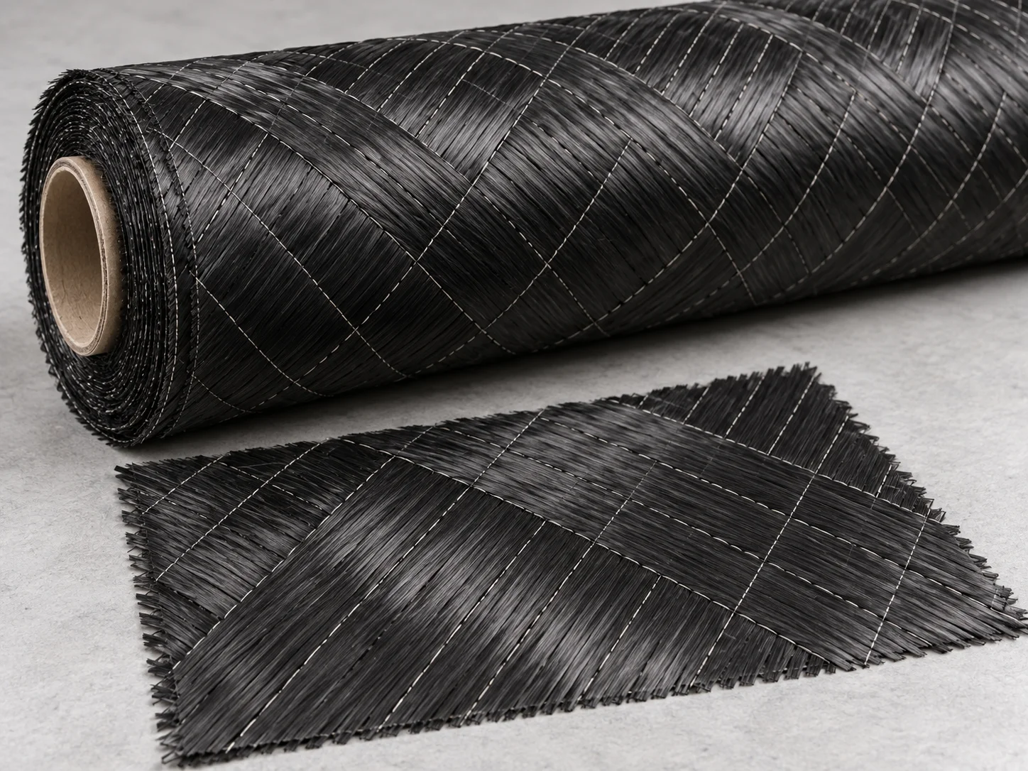 Biaxial ±45° Karbon Elyaf Kumaş 1000 GSM — temsili ürün görseli
