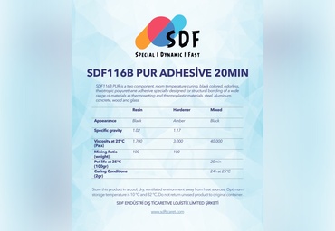 SDF116B PUR YAPIŞTIRICI 20 MIN